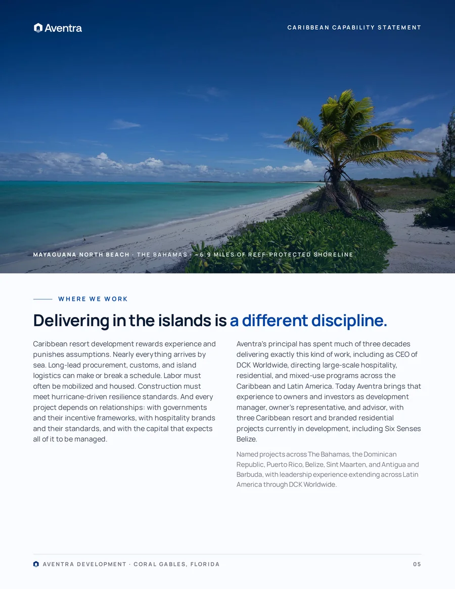 Caribbean Capability Statement, page 5 of 14