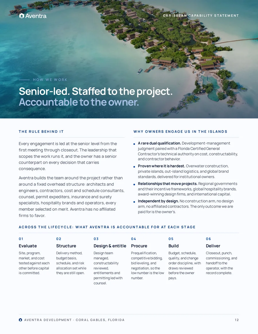 Caribbean Capability Statement, page 12 of 14