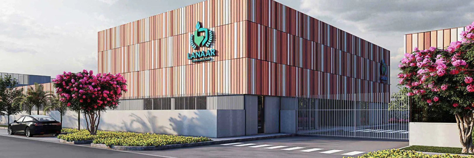 Rendering of the Lanaar School education facility in North Miami Beach