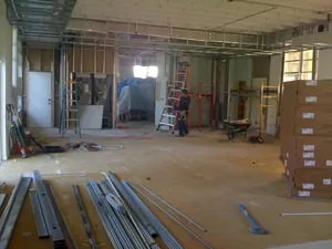 Renovation in progress at the MorningStar Renewal Center, Pinecrest